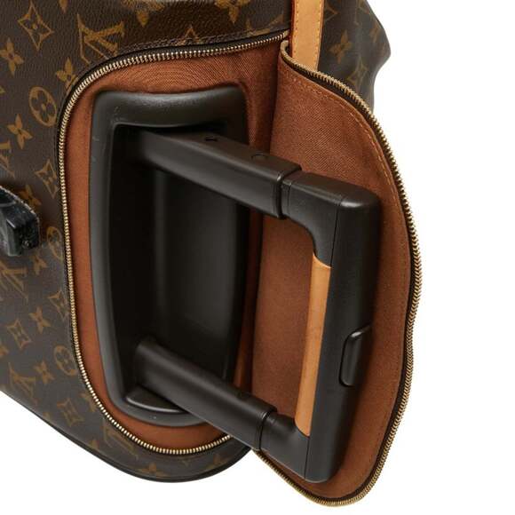 LOUIS VUITTON Brown Monogram Leather Boston Bag - Picture 10 of 13